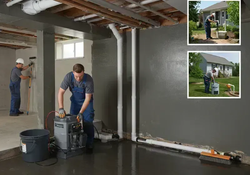 Basement Waterproofing and Flood Prevention process in Hendron, KY